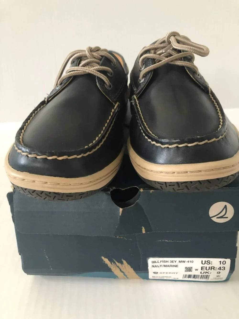 NWT Sperry Billfish 3-Eye Boat Shoes Size 10W